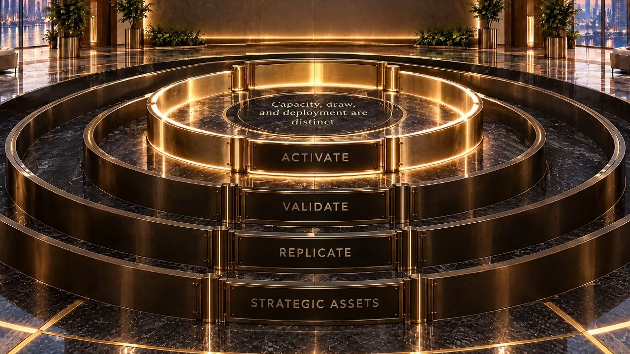 Activate, validate, replicate, strategic assets