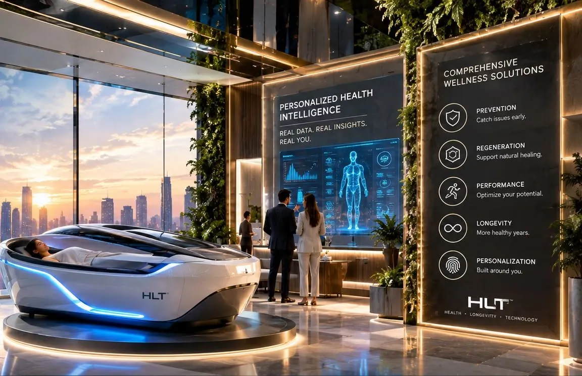MedBeds HLT flagship centre concept